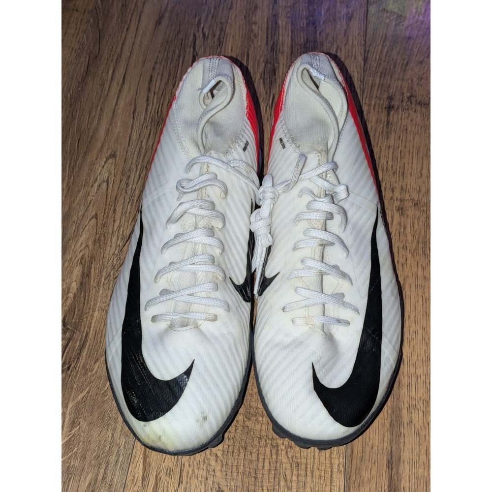 Nike Air Zoom Mercurial Vapor 15 Academy TF Turf Soccer Shoes White DJ5629-600 8